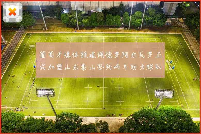 葡萄牙媒体报道佩德罗阿尔瓦罗正式加盟山东泰山签约两年助力球队发展
